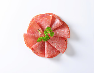 Black truffle salami