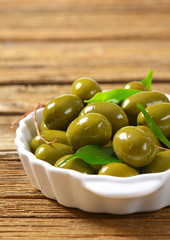 Fresh Green Olives