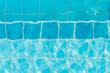 Blue Swimming Pool Texture Background