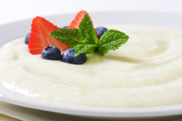 Semolina porridge
