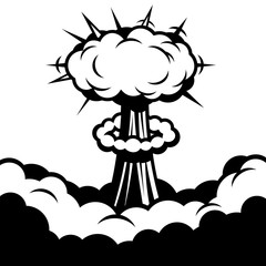 Comic Boom Icon. Explosion. Vector