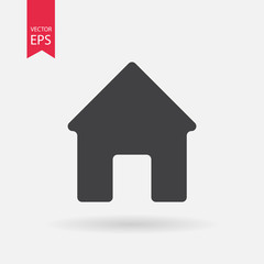 Home icon, , Home flat icon, Home web icon, Home icon vector, Home icon eps, Home Logo design. Vector illustration