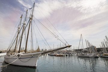 barcelona harbor spain