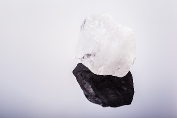 rock crystal macro