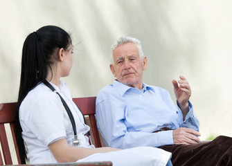 Obraz premium Senior care concept