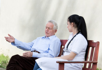 Obraz premium Senior care concept