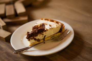 cheesecake with cinnamon, delicious cheesecake