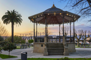 Bandstand at the evening