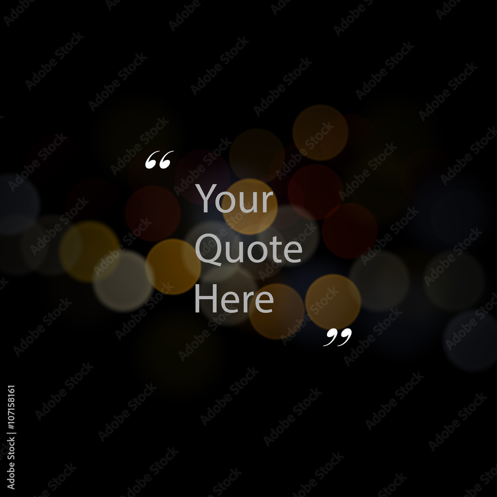 Canvas Prints abstract black background with circles stylish vector illustration