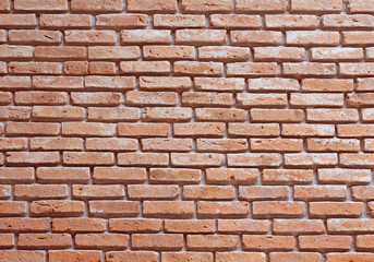 Red brick wall texture background