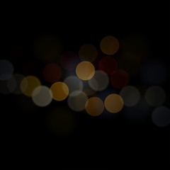 Fototapeta premium Abstract black background with circles stylish vector illustration