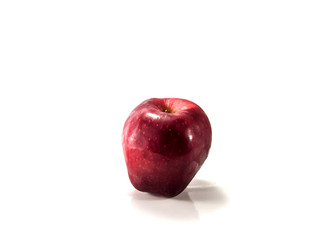 Isolated red apple