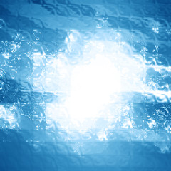 Glittering blue background