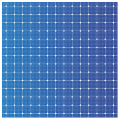 Solar cell pattern, vector