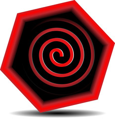 spiral button