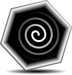 spiral button