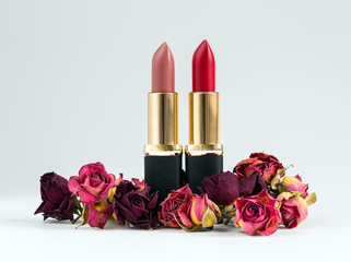 Obraz na płótnie Canvas Red lipstick