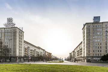 Fototapeta na wymiar Strausberger Platz Berlin