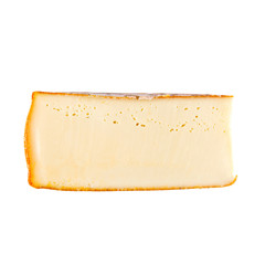 piece of cheese isolated