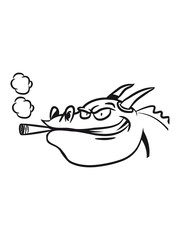 Dragon Wing funny weed joint