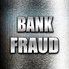 Bank fraud background