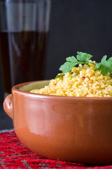 Couscous with vegetables
