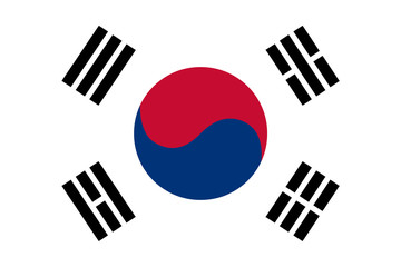 South Korea Flag ( Republic of South Korea )