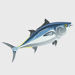 Image of the fish isolated