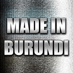 Made in burundi