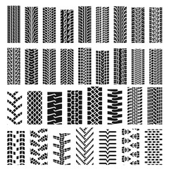 vector tire tracks