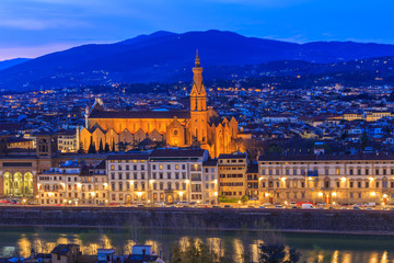 Sunset at Florence, Toscana, Italy