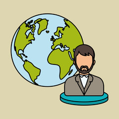 people icon design , vector illustration