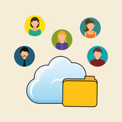 people icon design , vector illustration