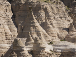 Kasha-Katuwe Tent Rocks, National Monument, New Mexico. Southwest of Sante Fe.