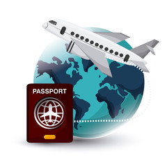 Airport icon design , vector illustration