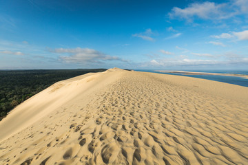Great Dune of Pyla, the tallest sand dune in Europe, Arcachon ba