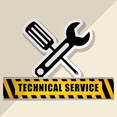 technical service and call center icon design, vector illustration
