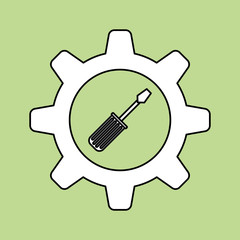 tools icon design, vector illustration