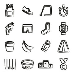 Marathon Icons Freehand 