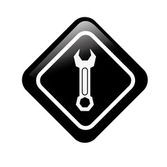 wrench tool design, vector illustration