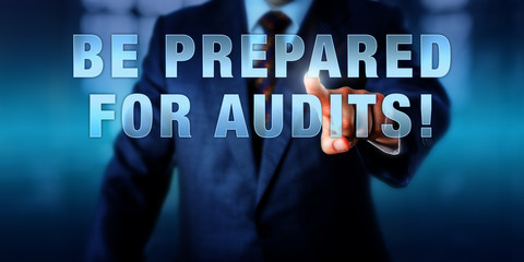 CISO Touching BE PREPARED FOR AUDITS!