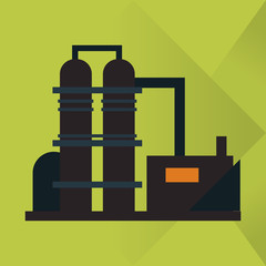 Oil industry design, vector illustration