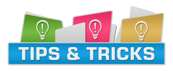Tips And Tricks Bulbs On Top Colorful 