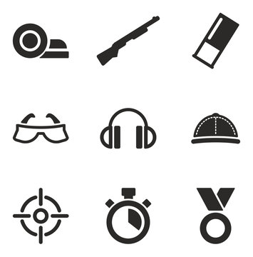 Clay Shooting Icons