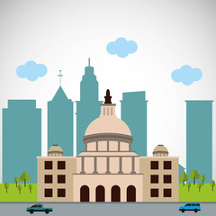 City and Building icon design , vector illustration