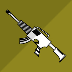 Military icon design , vector illustration