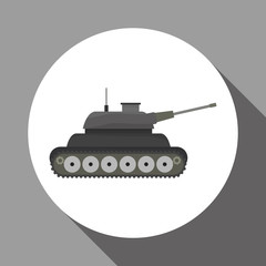 Fototapeta premium Military tank design , vector illustration