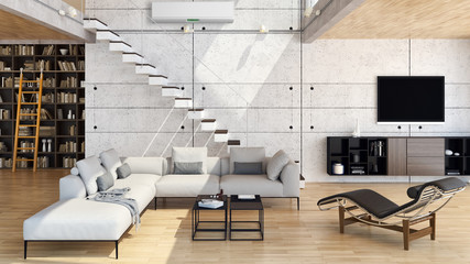 Soggiorno con aria condizionata