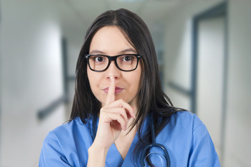keep silence, doctor