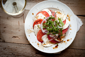 Ensalata Caprese Bruschetta